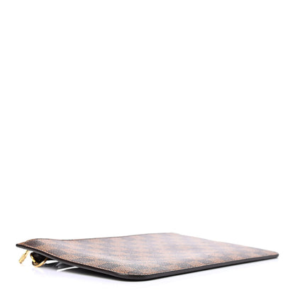 Louis Vuitton Damier Ebene Neverfull MM GM Pochette 3 of 4