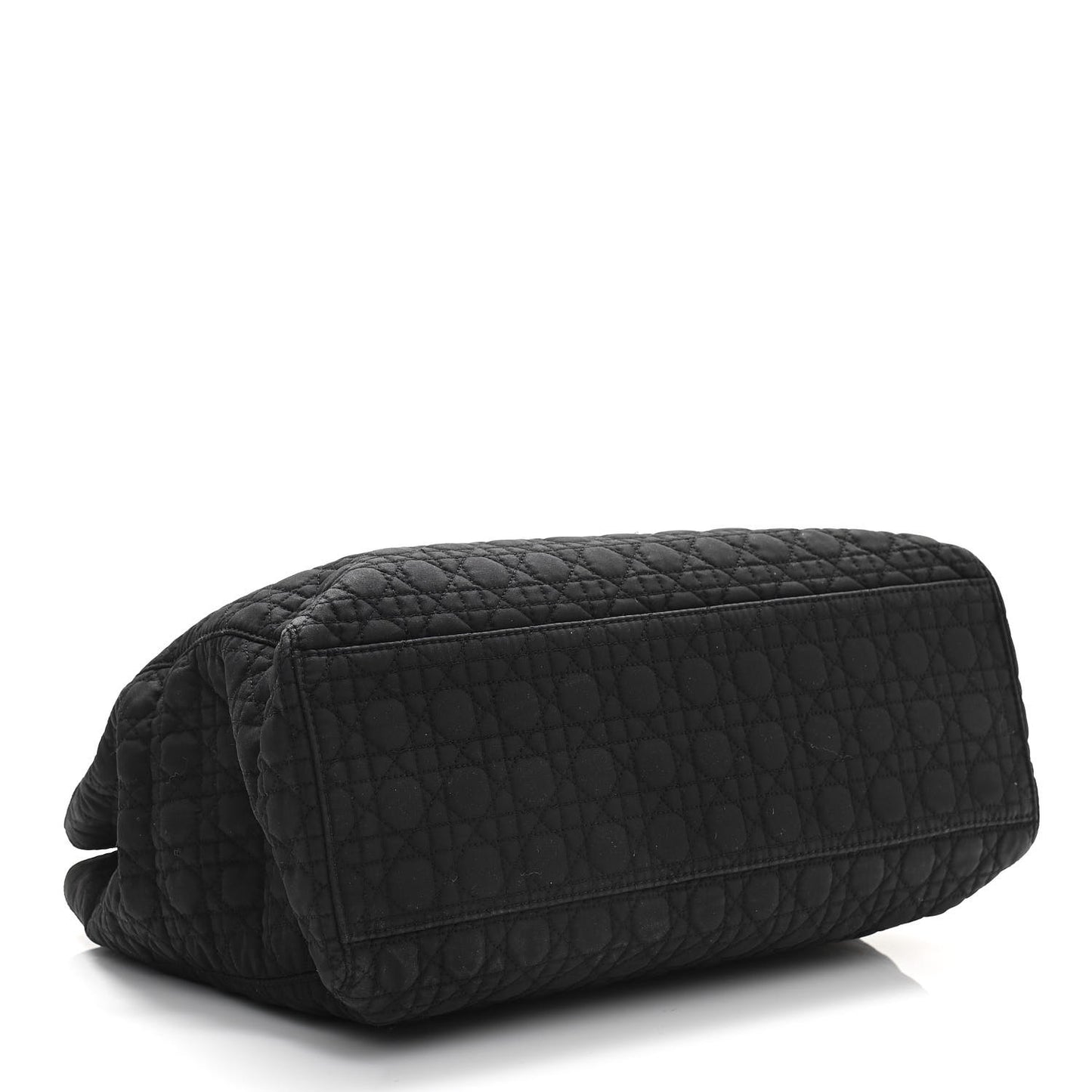 Nylon Cannage Large Lady Dior Black