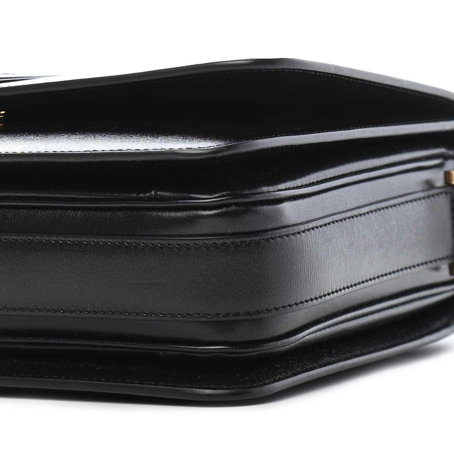 Saint Laurent Calfskin Medium Le 61 Shoulder Bag Black 8 of 8