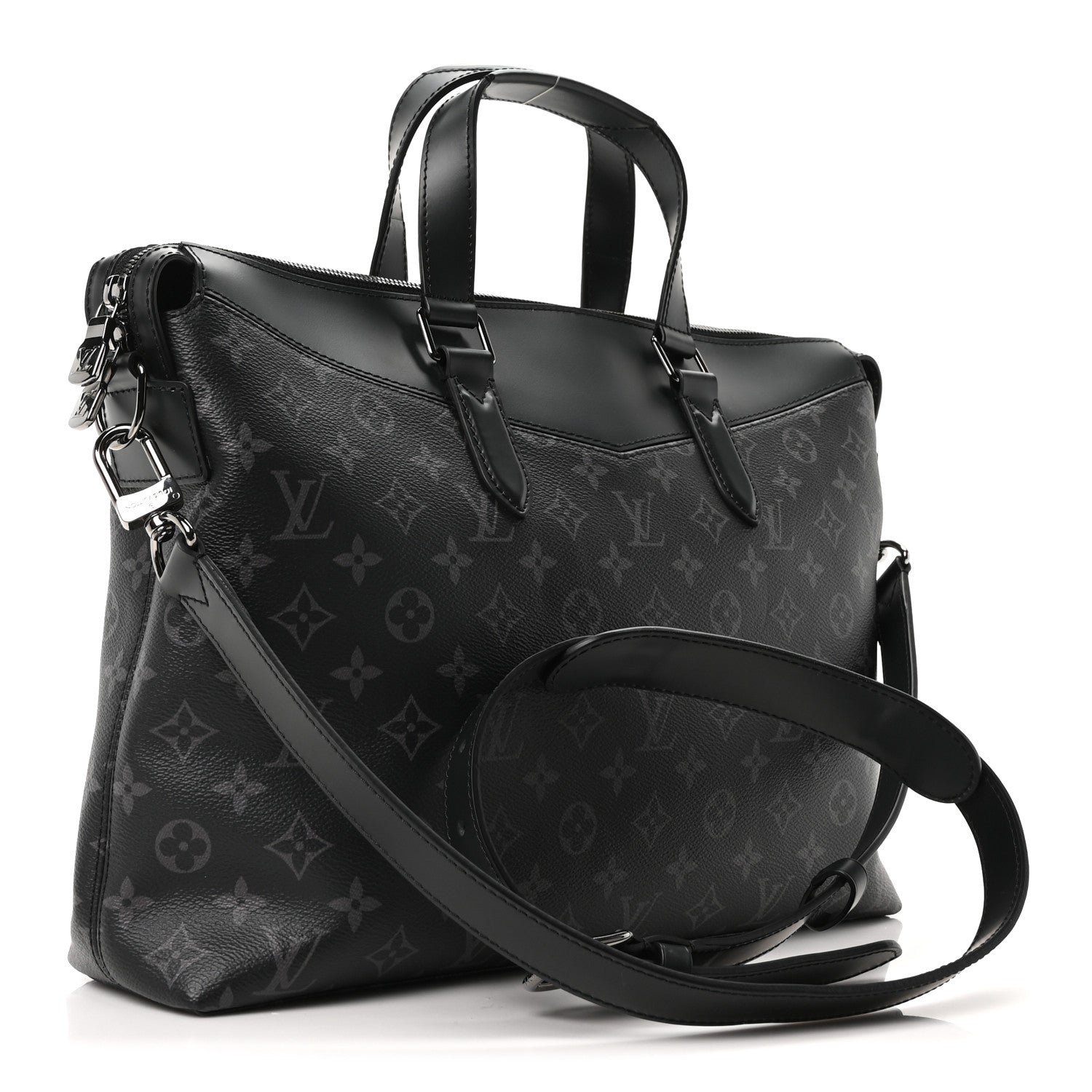Louis Vuitton Monogram Eclipse Explorer Briefcase 3 of 9