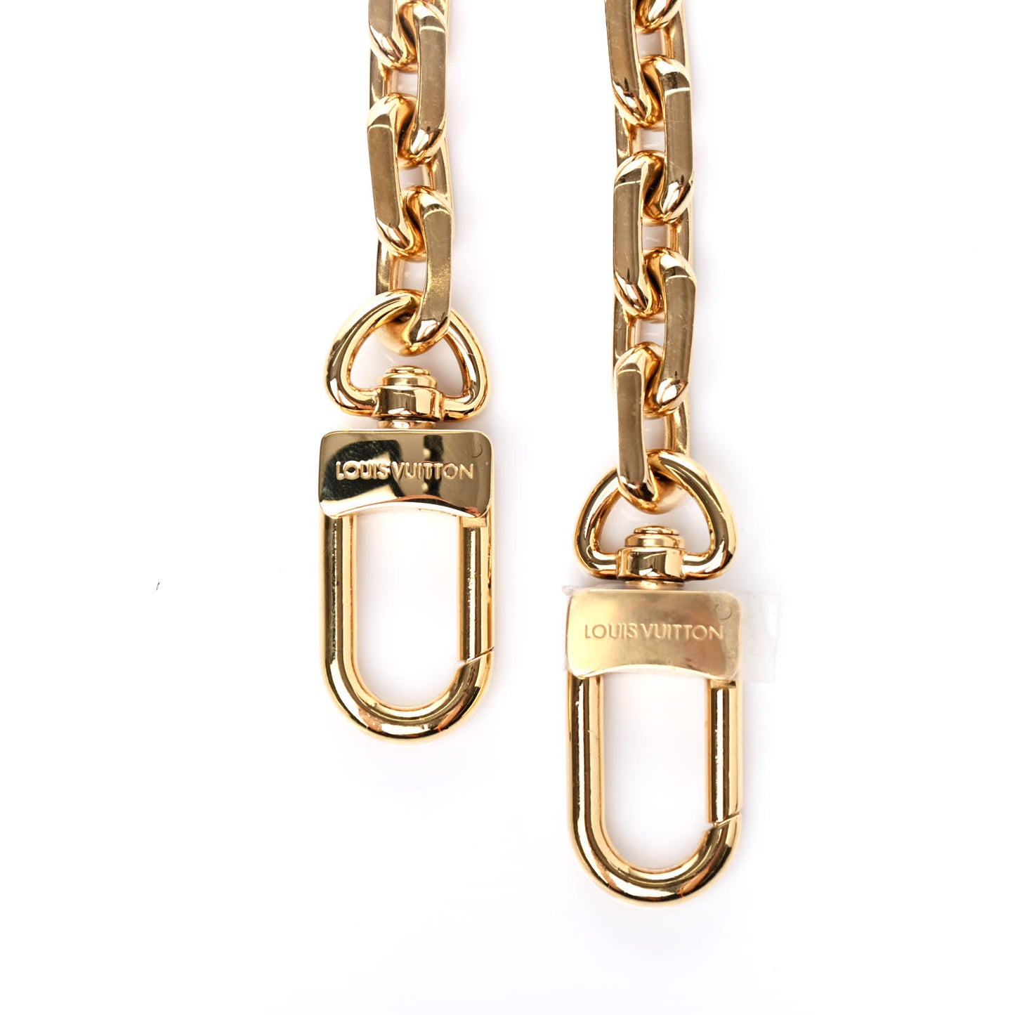 XL Pochette Extender Key Ring Chain Gold