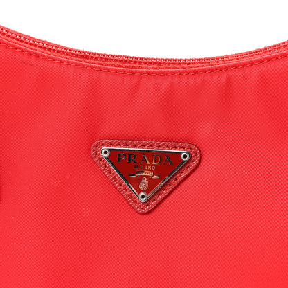 Prada Tessuto Nylon Mini Re-Edition 2000 Bag Rosso 8 of 10