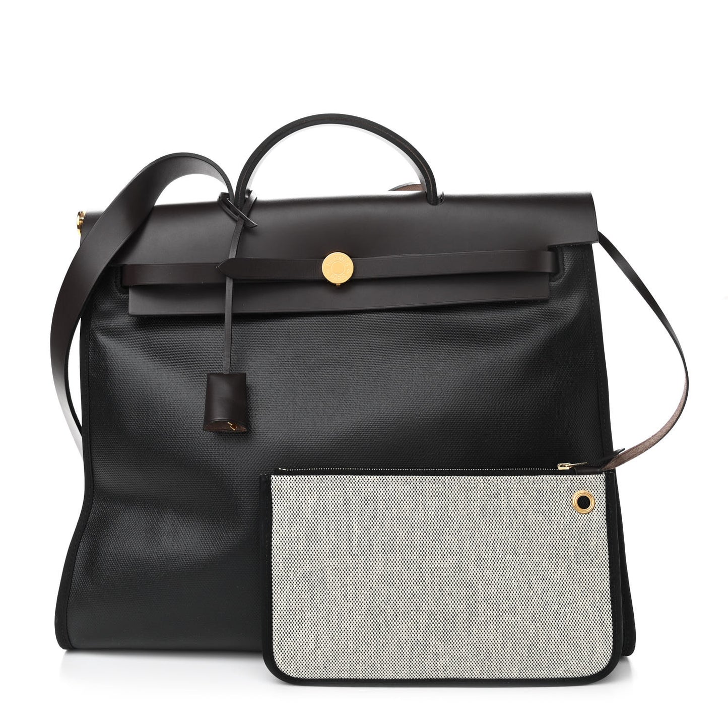 Toile H Berline Vache Hunter Herbag Zip 39 MM Black Ebene