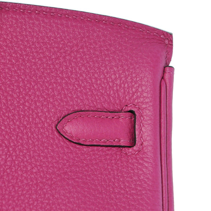 Hermes Togo Birkin 25 Rose Pourpre 20 of 35