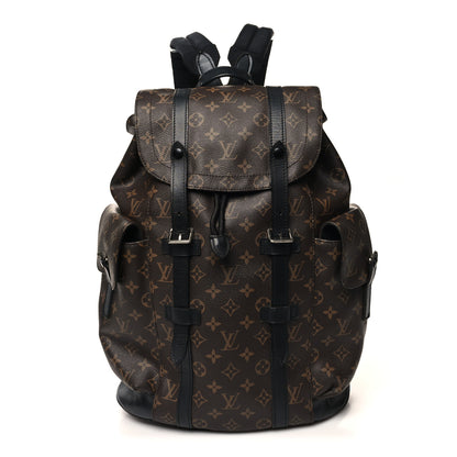 Louis Vuitton Monogram Macassar Christopher PM Backpack 1 of 13