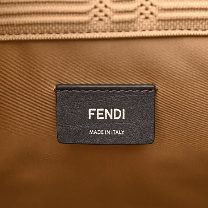 Fendi Technical Fabric Plexiglass FF Large Fendi Sunshine Shopper Tote Sand 6 of 10