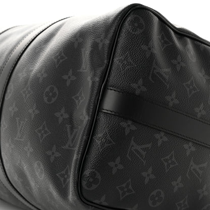 Louis Vuitton Monogram Eclipse Keepall Bandouliere 45 9 of 19
