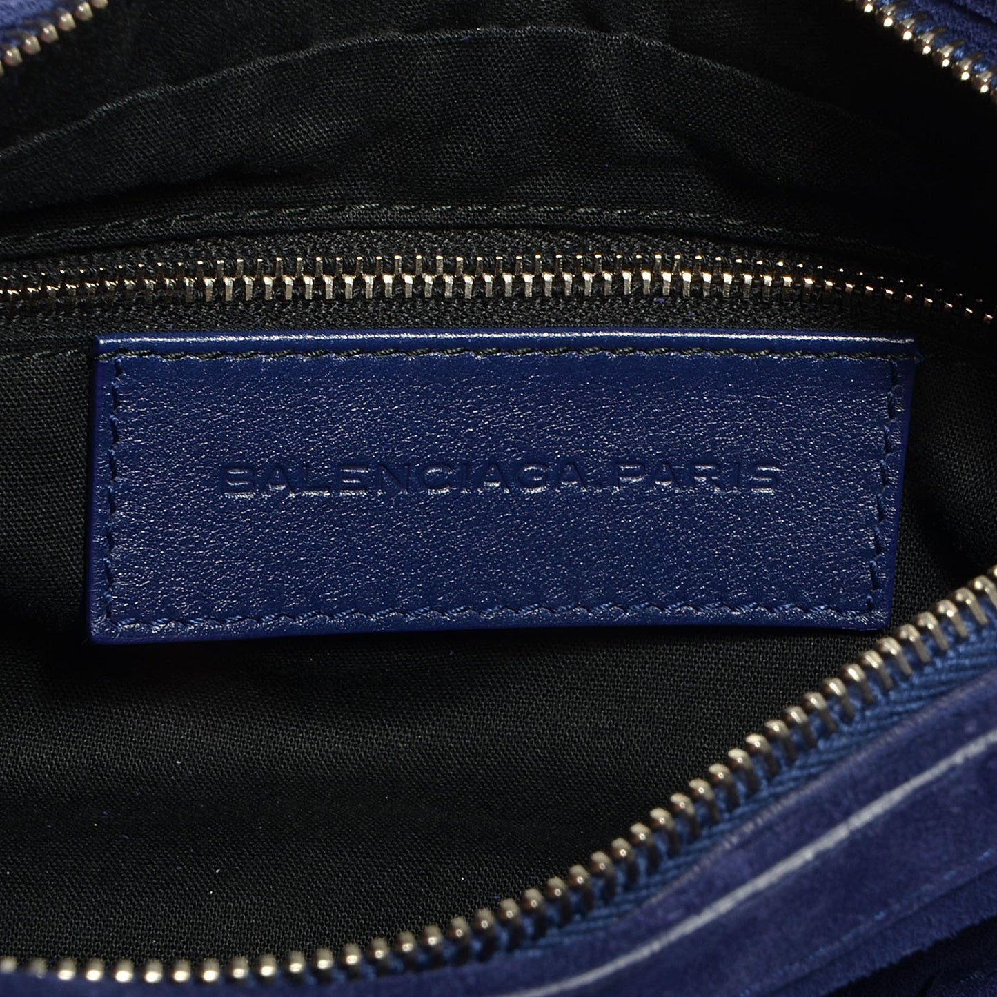 Baby Daim Suede Classic Hardware Hip Bleu Nuit