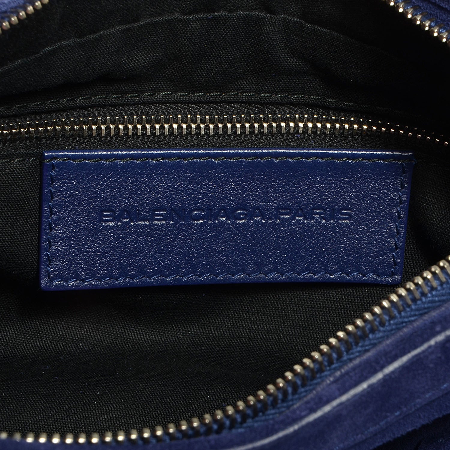 Balenciaga Baby Daim Suede Classic Hardware Hip Bleu Nuit 6 of 9