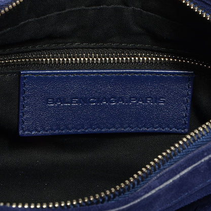 Balenciaga Baby Daim Suede Classic Hardware Hip Bleu Nuit 6 of 9
