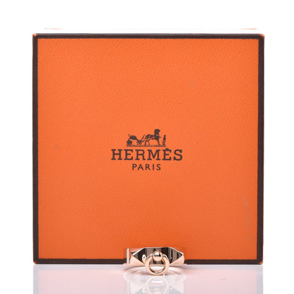 Hermes 18K Rose Gold PM Collier De Chien Ring 48 4.5 6 of 6