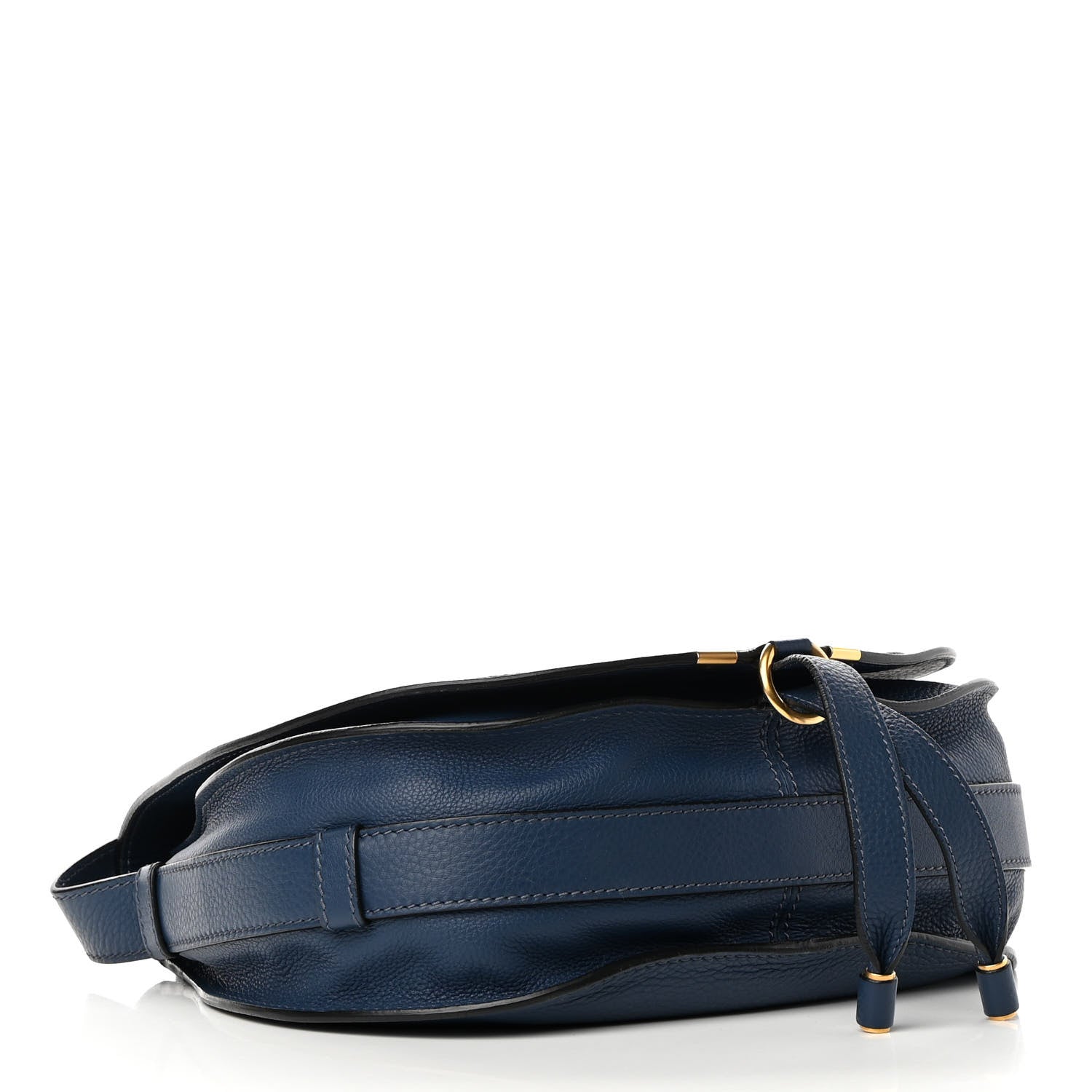 Chloe Calfskin Medium Marcie Round Crossbody Bag Royal Navy 4 of 14