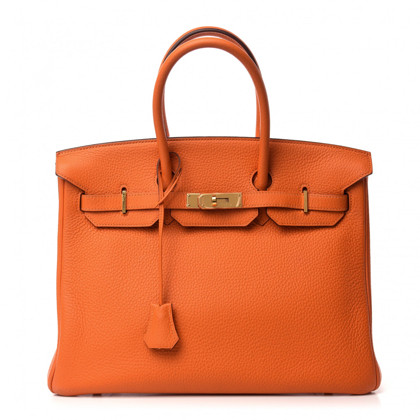 Togo Birkin 35 Orange
