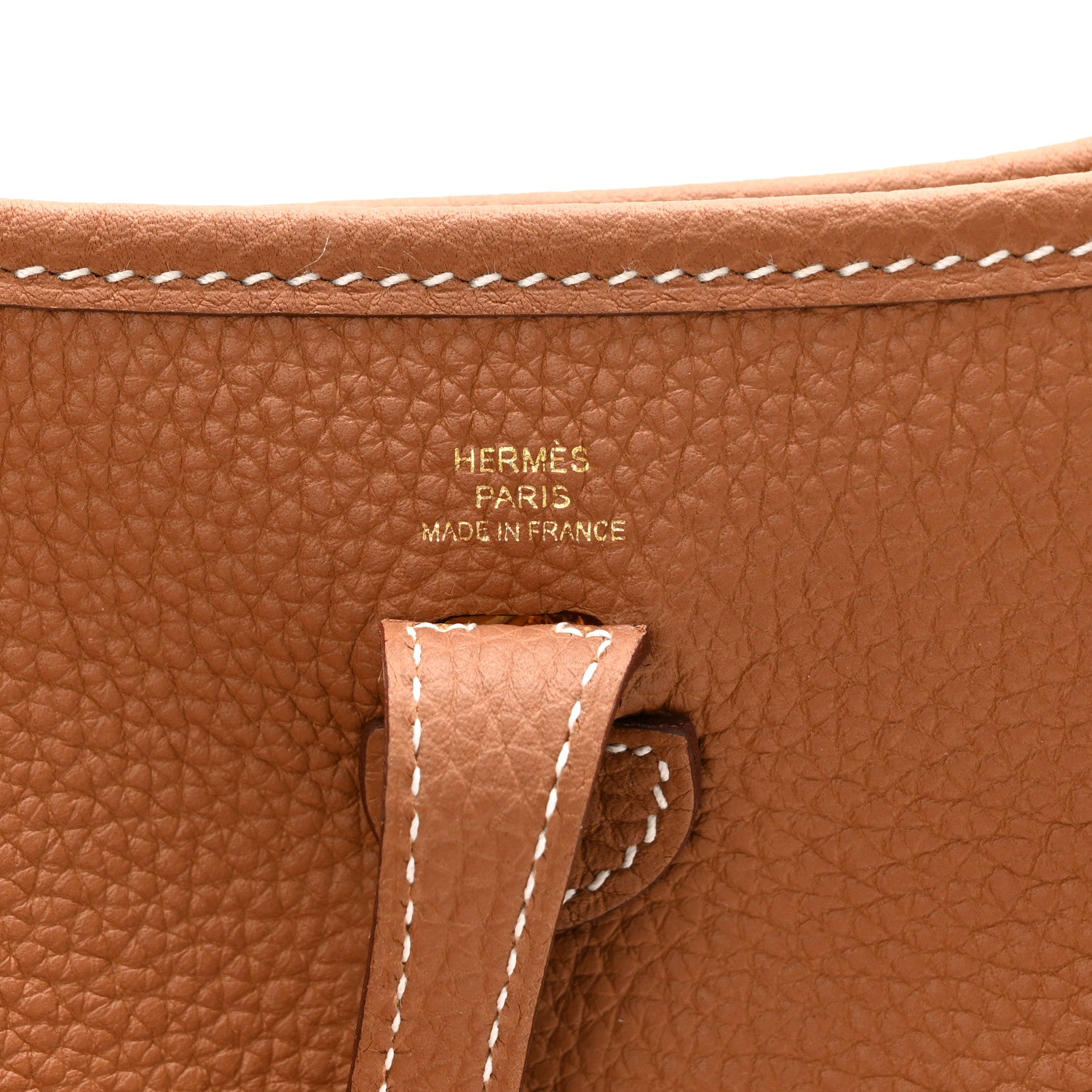 Hermes Taurillon Maurice Evelyne TPM Gold 8 of 11