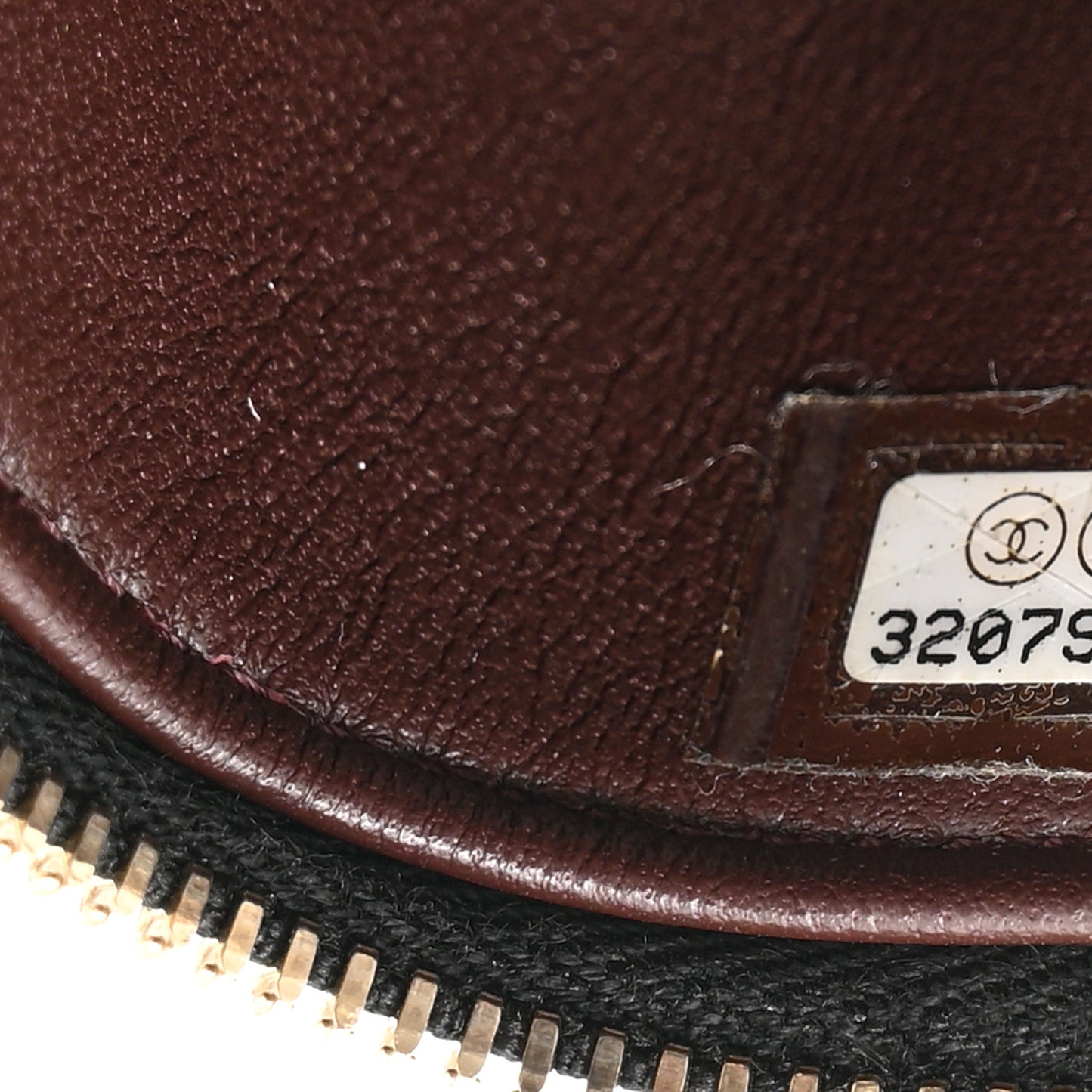 Lambskin Quilted Mini Vanity Case With Chain Black