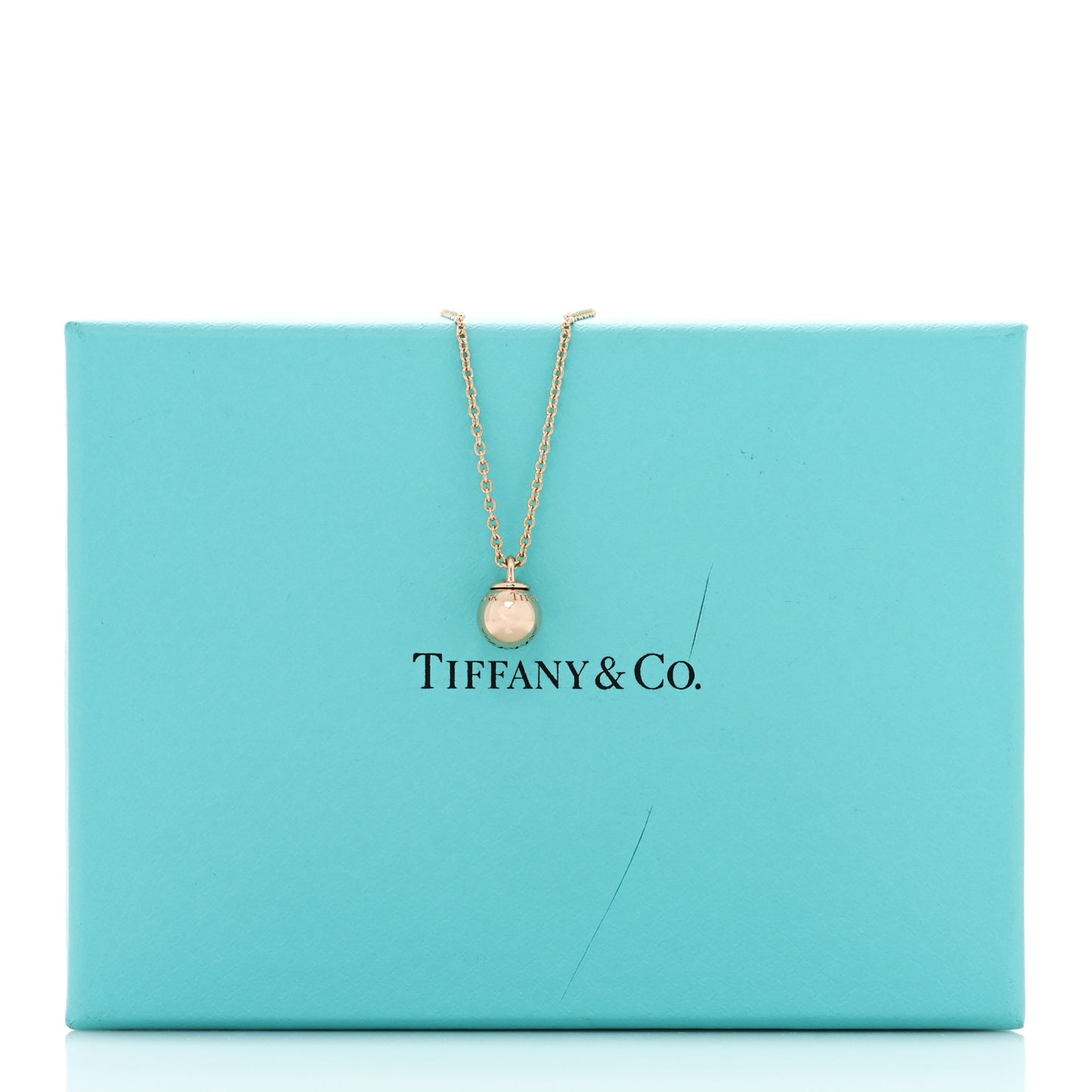 18K Rose Gold 8mm HardWear Ball Pendant Necklace