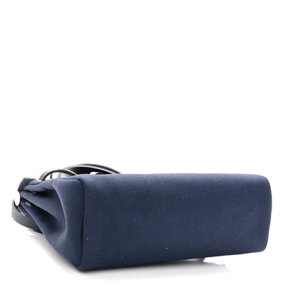 Hermes Vache Hunter Toile Militaire Herbag Zip 31 PM Indigo 4 of 9