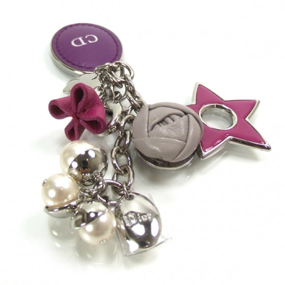 Christian Dior Ornament Key Chain Bag Charm 1 of 10