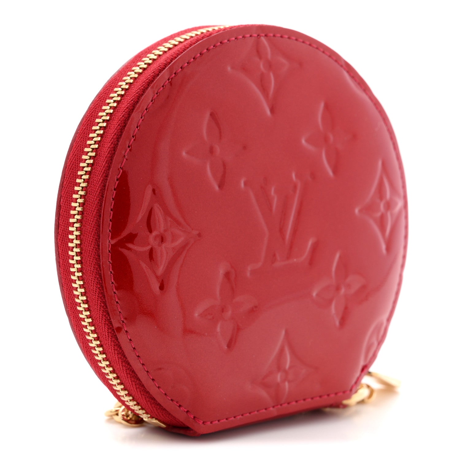 Louis Vuitton Vernis Animania Lapin Bunny Round Coin Purse Pomme D'Amour 3 of 8