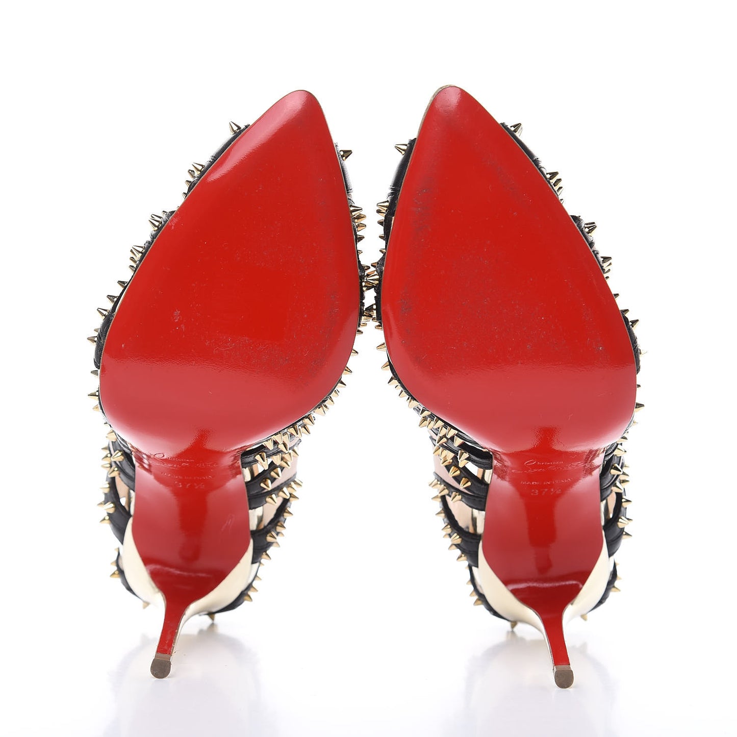 Kid Suede Specchio Spiked Circus City 100 Pumps 37.5 Ballerina