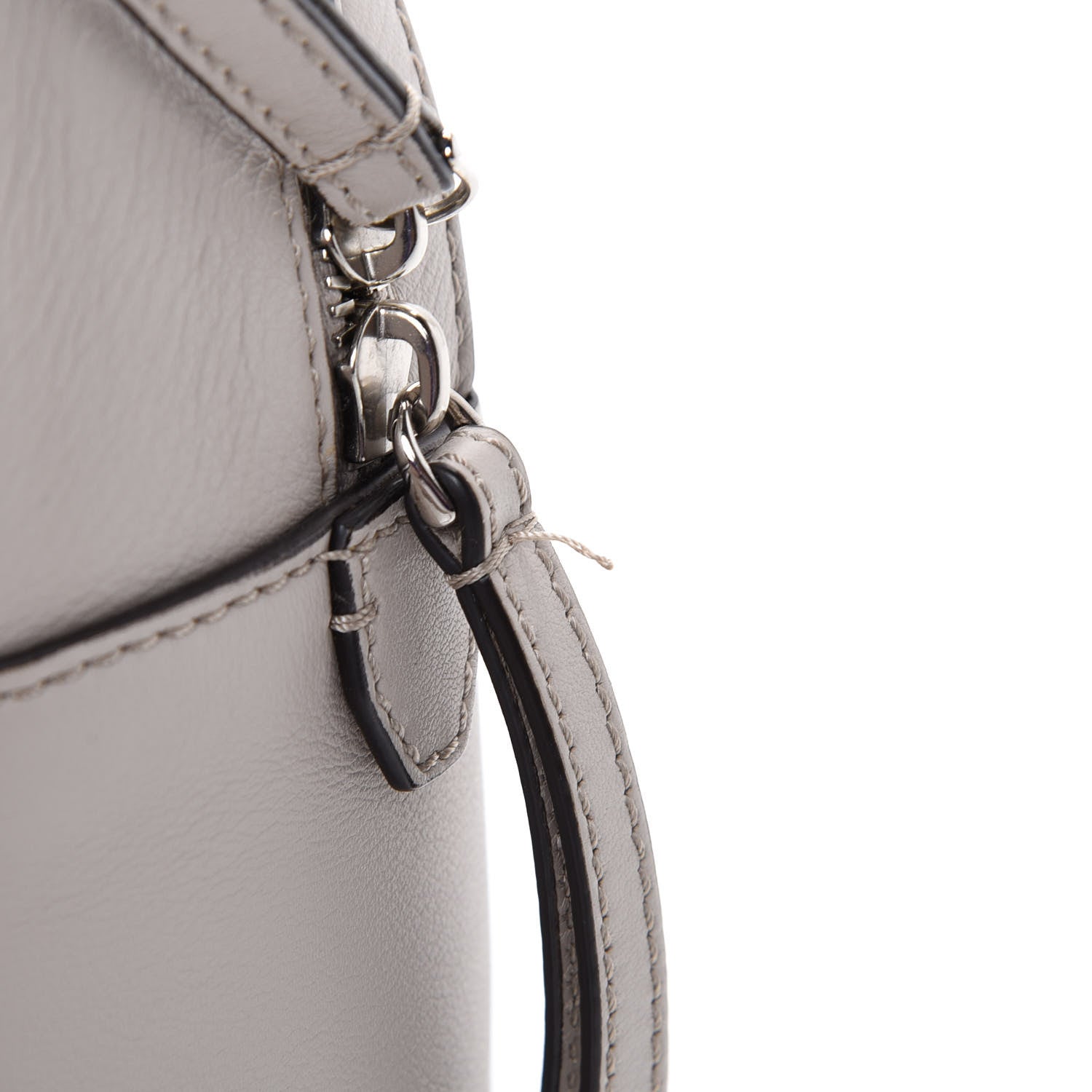 Fendi Vitello Dolce Floral Eyes Mini Backpack Grigio Polvere Multicolor 10 of 13