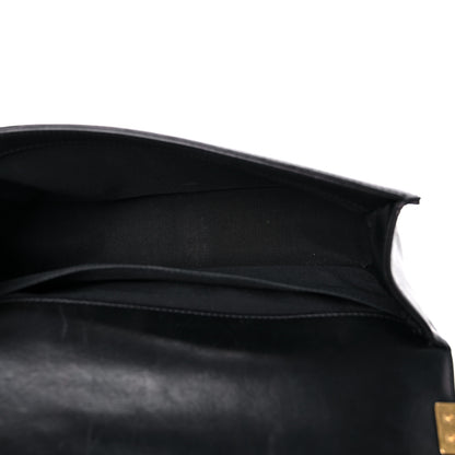 Chanel Fabric Chevron Braided Medium Boy Flap Black 4 of 16