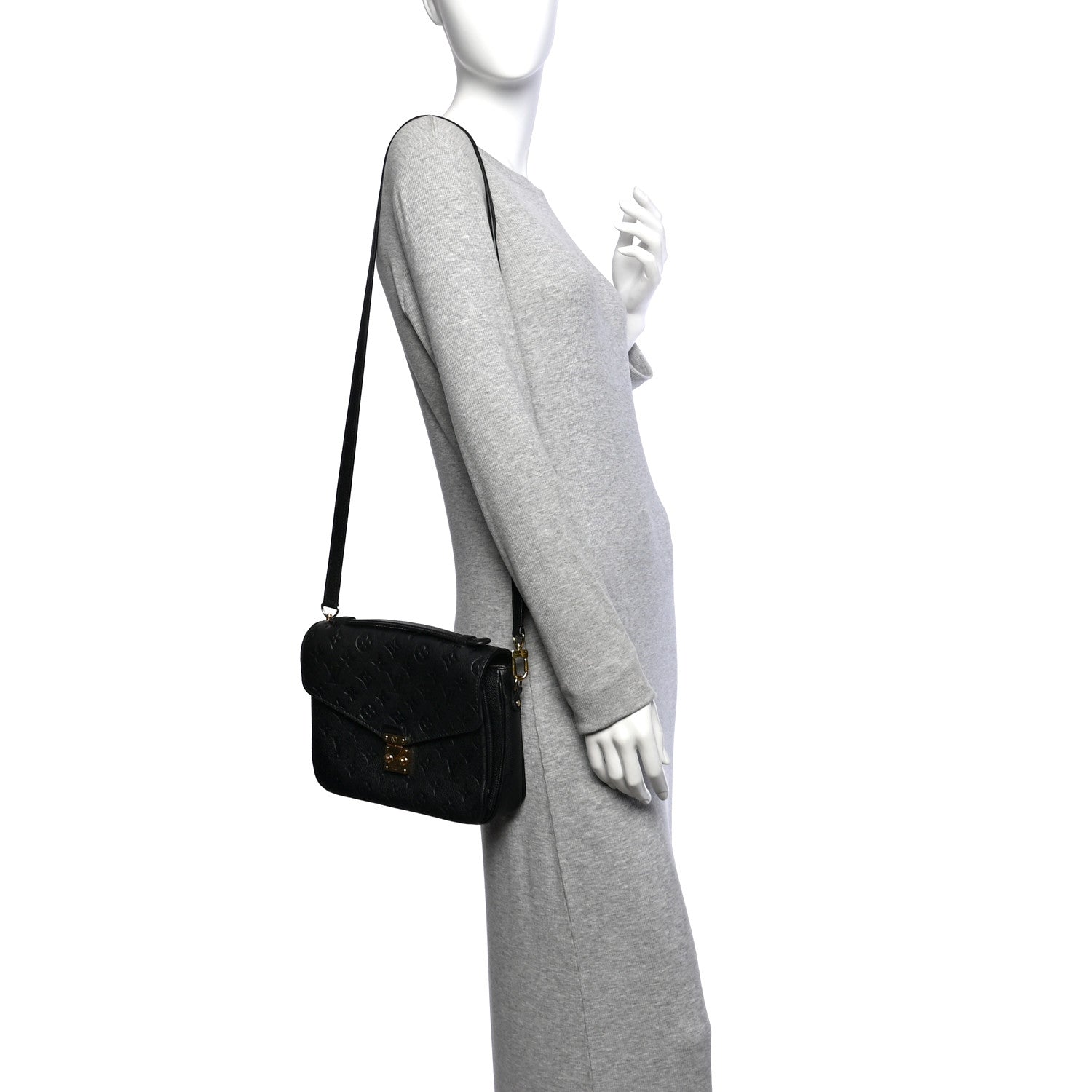 Louis Vuitton Empreinte Pochette Metis Black 2 of 10