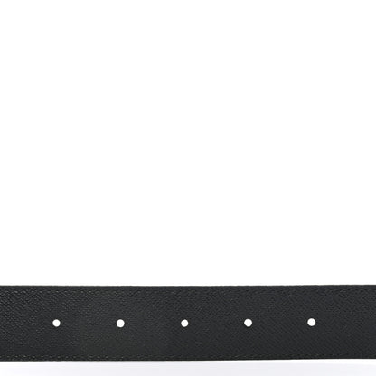 Louis Vuitton Calfskin Monogram 30mm LV Initiales Reversible Belt 90 36 Black 4 of 6