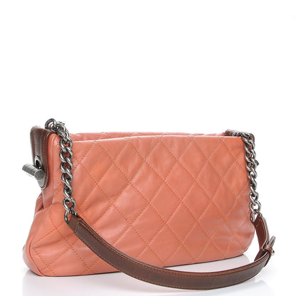 Chanel Calfskin Country Chic Small Shoulder Bag Pink 3 of 7