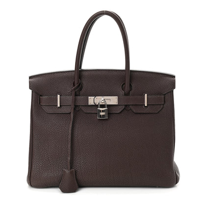 Hermes Togo Birkin 30 Chocolate 1 of 18
