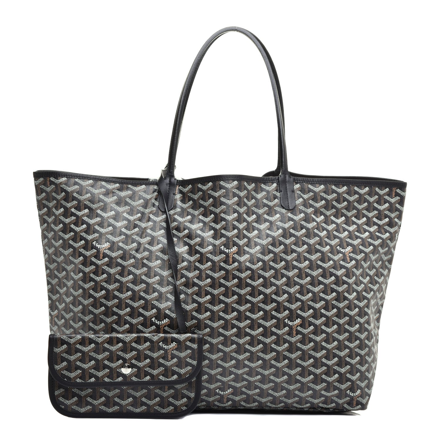 Goyard Goyardine Saint Louis GM Black 1 of 8