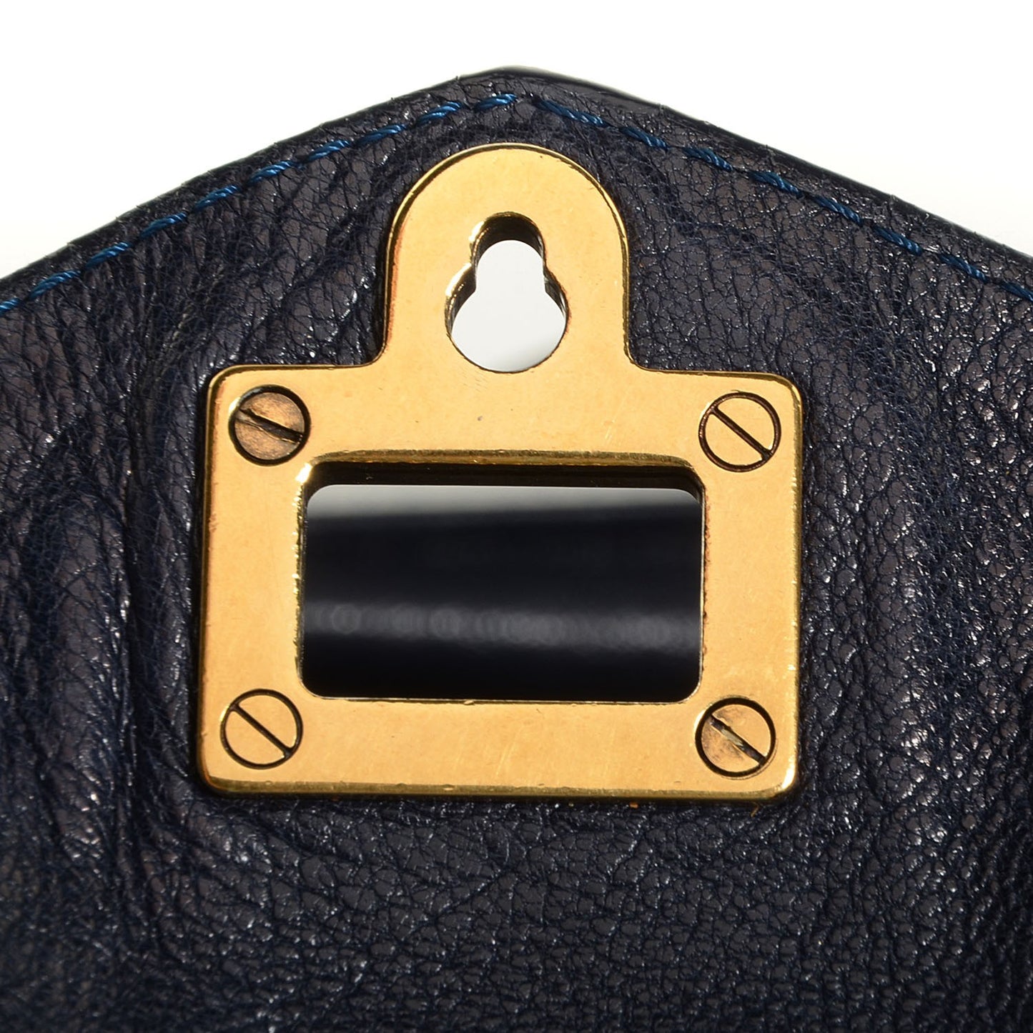 Lambskin PS1 Large Satchel Midnight