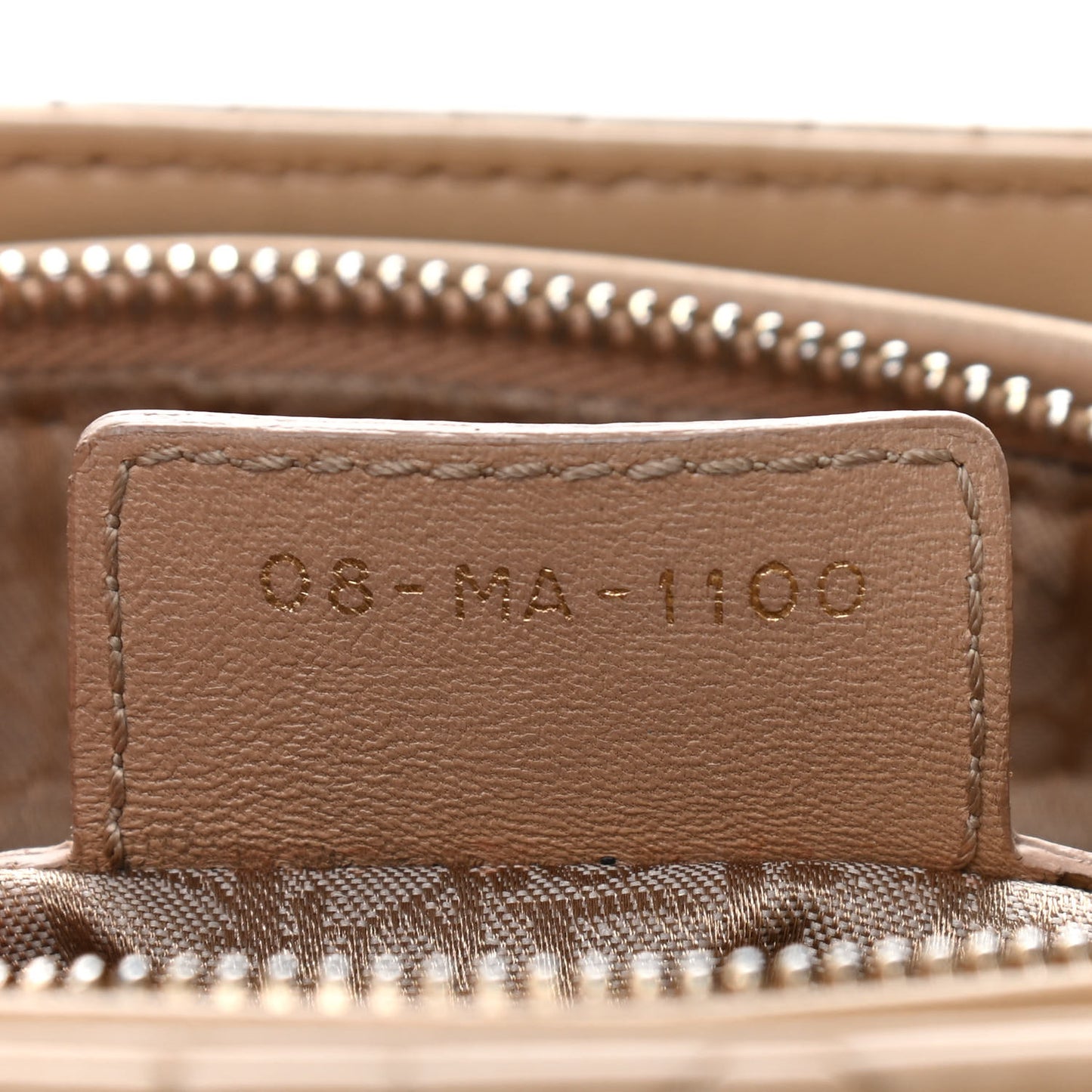 Lambskin Cannage Large Lady Dior Beige