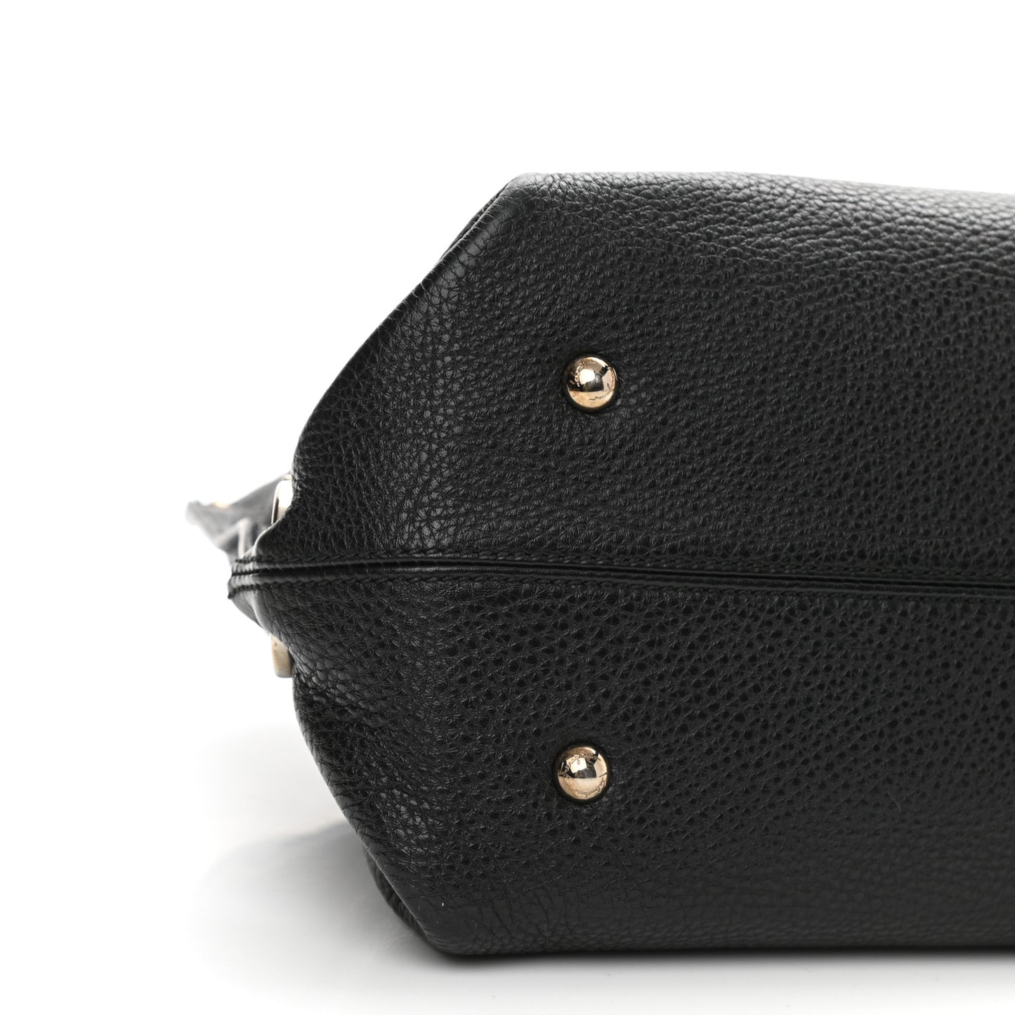 Calfskin Sofia Shoulder Bag Black