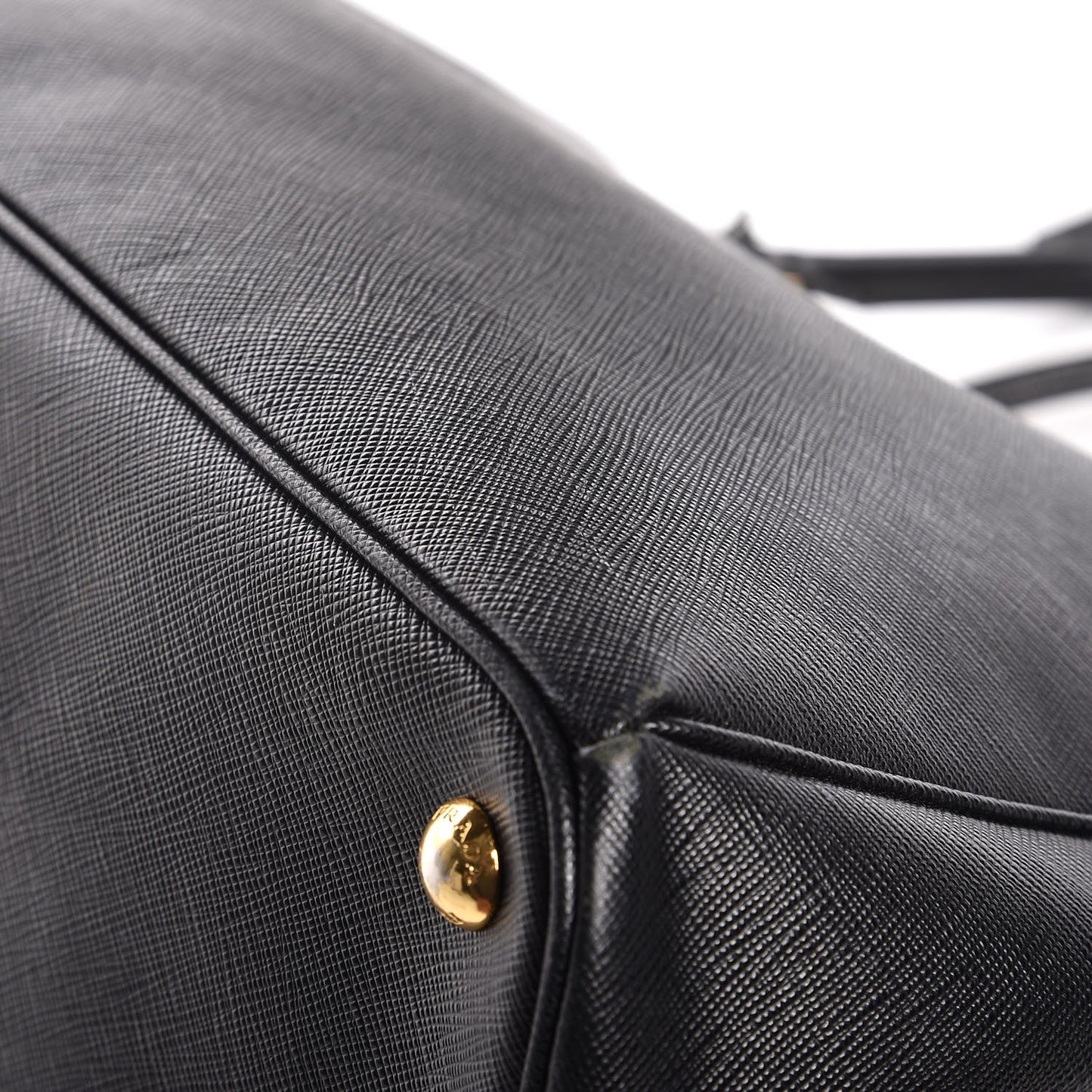 Saffiano Lux Large Tote Nero Black