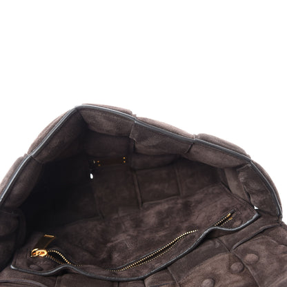 Bottega Veneta Suede Maxi Intrecciato Padded Chain Cassette Crossbody Bag Fondant 5 of 11