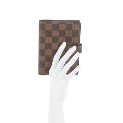 Louis Vuitton Damier Ebene Small Ring Agenda Cover 2 of 7