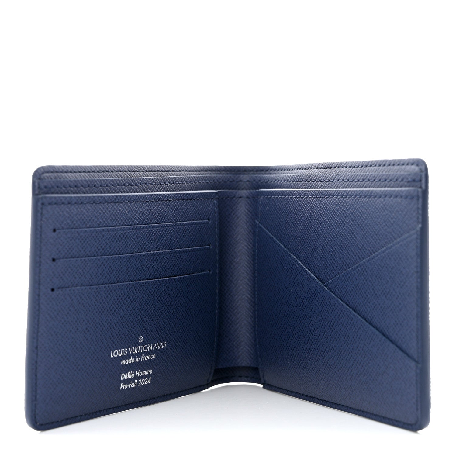 Louis Vuitton Damier Heritage Multiple Wallet Blue 5 of 7