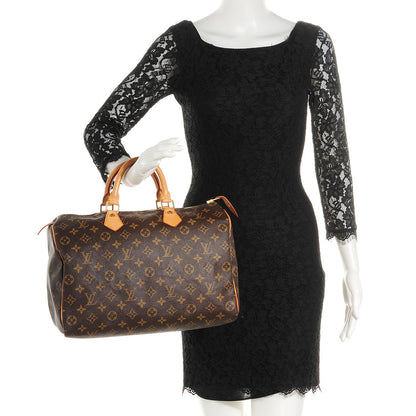 Louis Vuitton Monogram Speedy 35 2 of 7