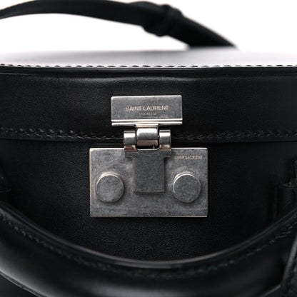 Saint Laurent Calfskin Small Mica Hat Box Black 11 of 11