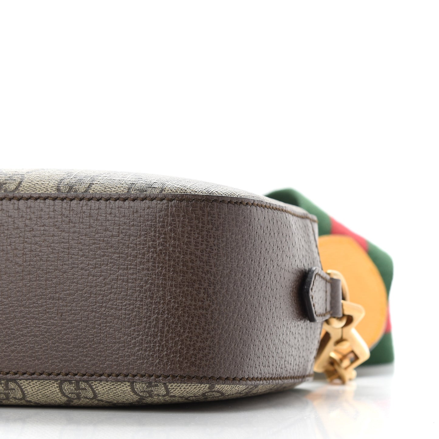 GG Supreme Monogram Web Neo Vintage Shoulder Bag Beige New Acero Crop
