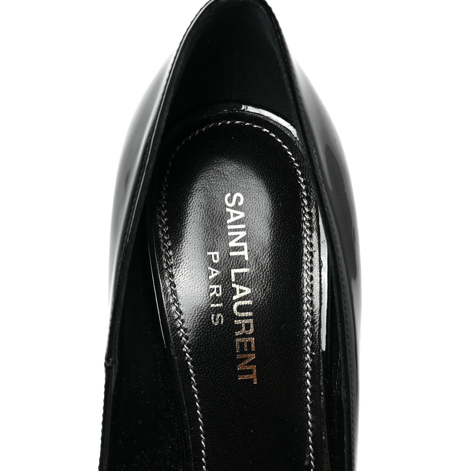 Saint Laurent Patent Opyum 110 Pumps 39 Black 7 of 8