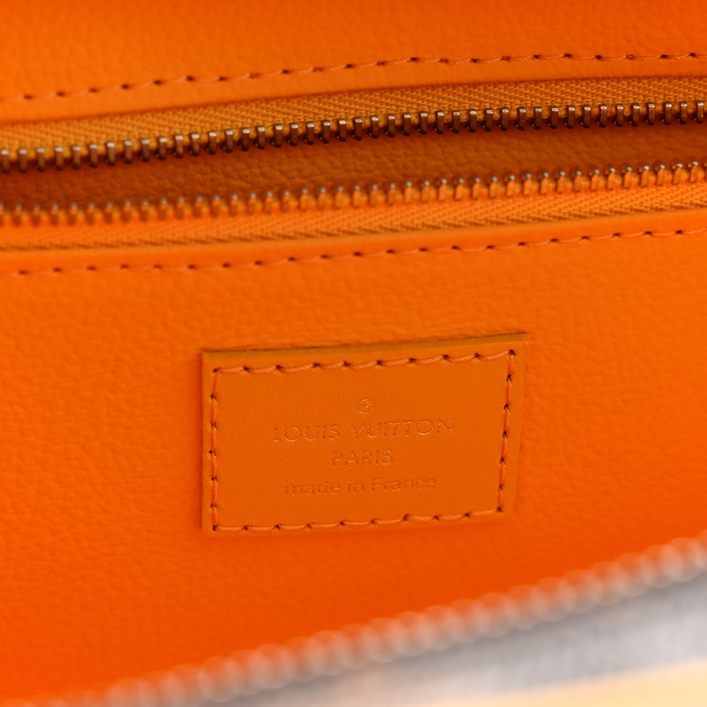 Monogram Macassar Dopp Kit Toilet Pouch Safran Yellow
