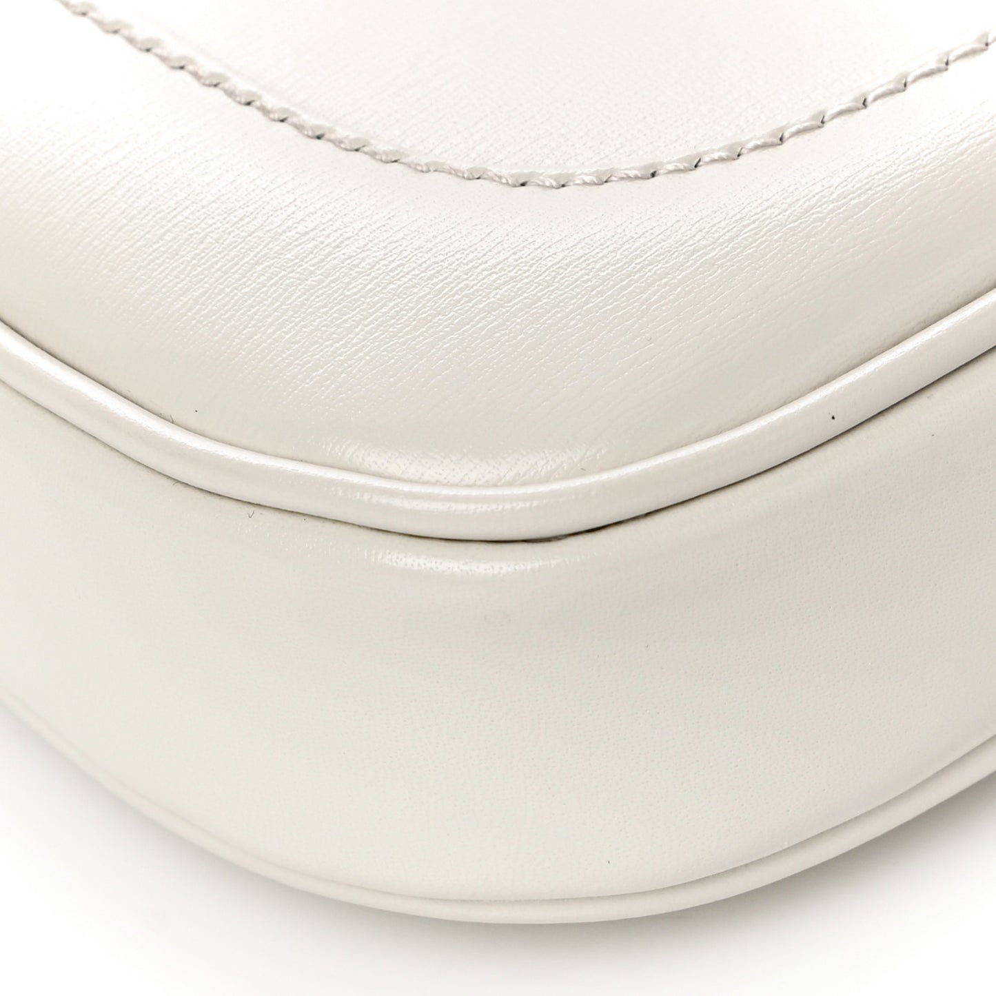 Boarded Dyana Lux Calfskin Mini Jackie 1961 Hobo Mystic White