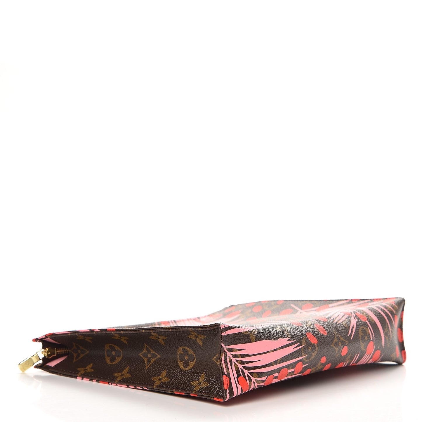 Monogram Jungle Dots Toiletry Pouch 26 Sugar Pink Poppy