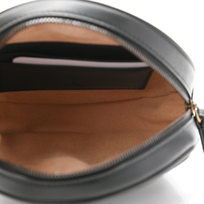 Gucci Calfskin Matelasse GG Marmont Round Wrist Wallet Black 5 of 7