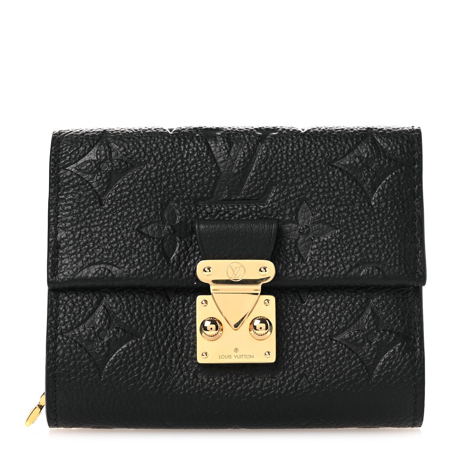 Louis Vuitton Empreinte Metis Compact Wallet Black 1 of 7