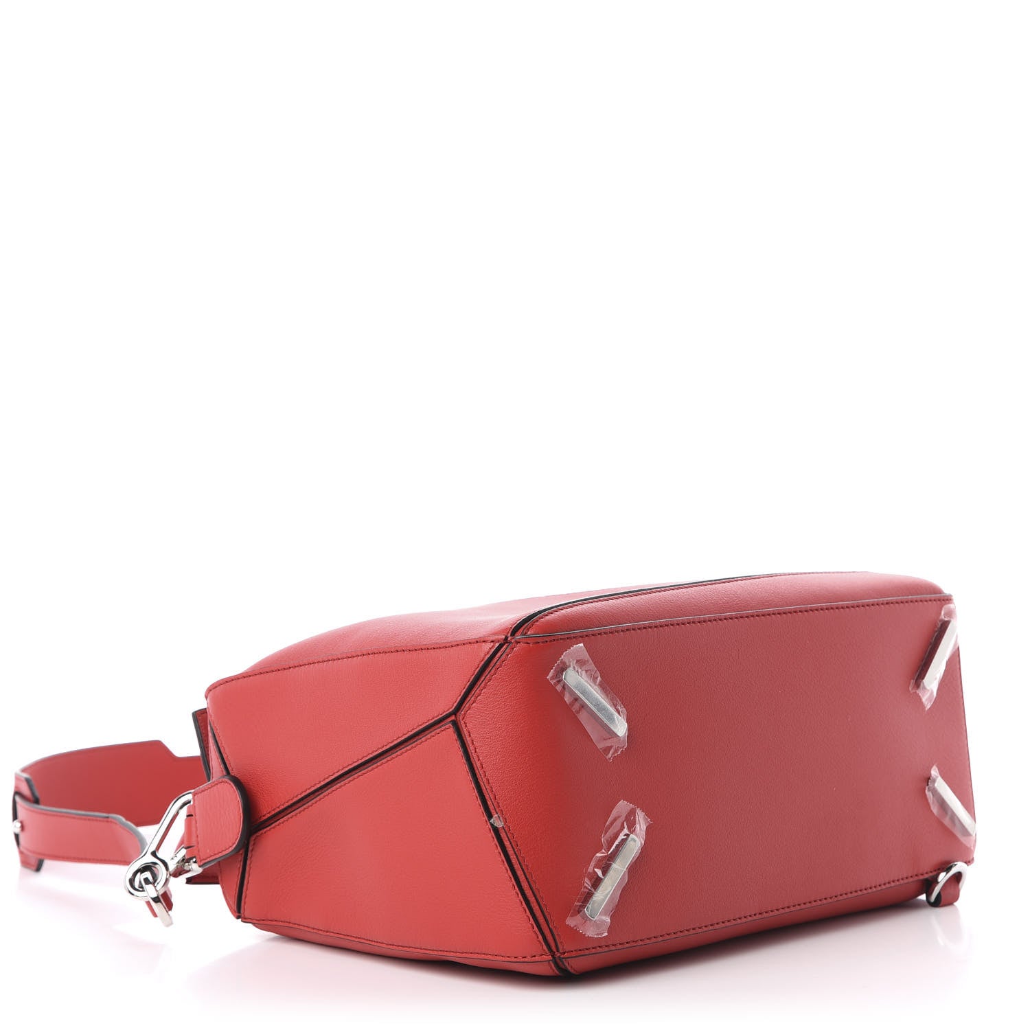 Loewe Calfskin Medium Puzzle Bag Scarlet 4 of 10