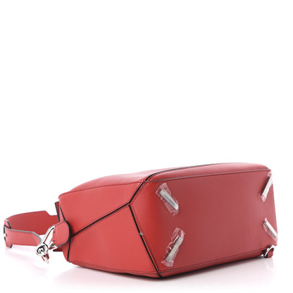 Loewe Calfskin Medium Puzzle Bag Scarlet 4 of 10