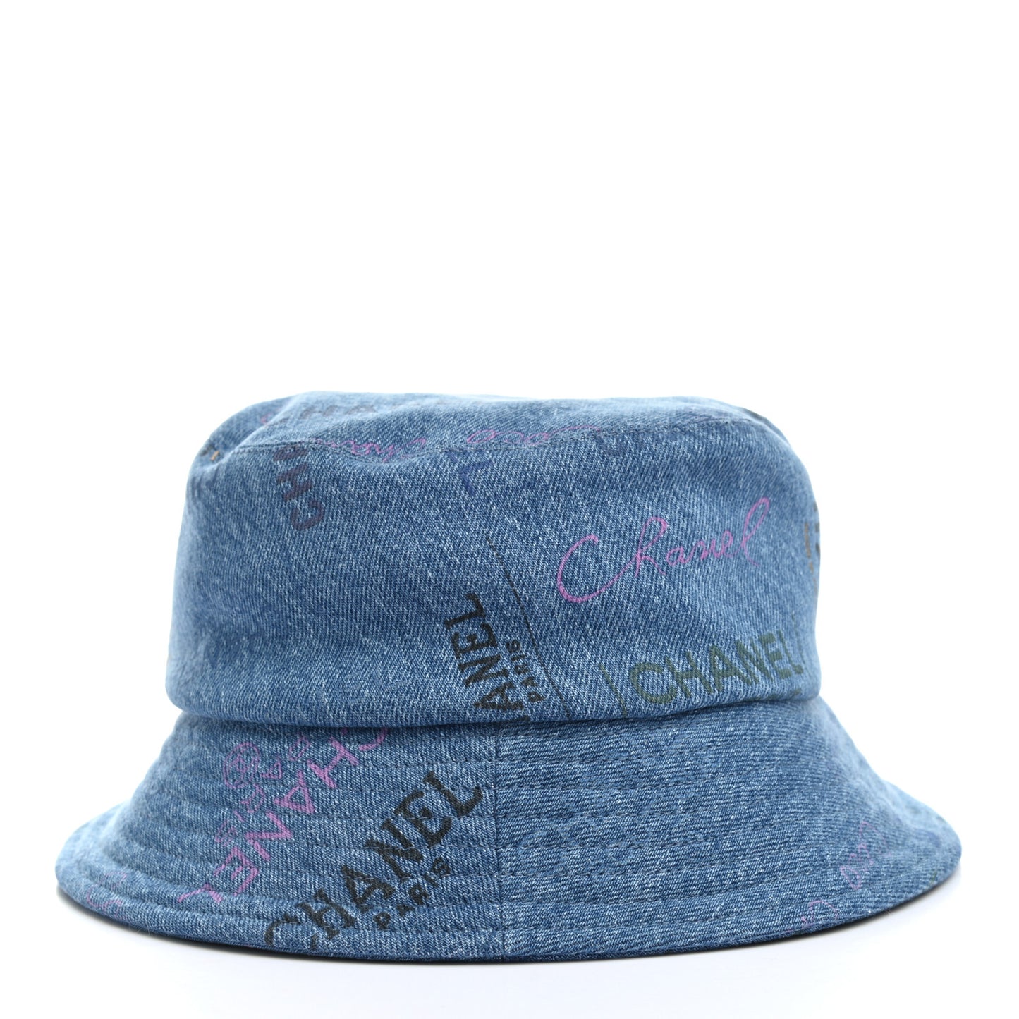 Denim Mood Cloche Bucket Hat M Blue